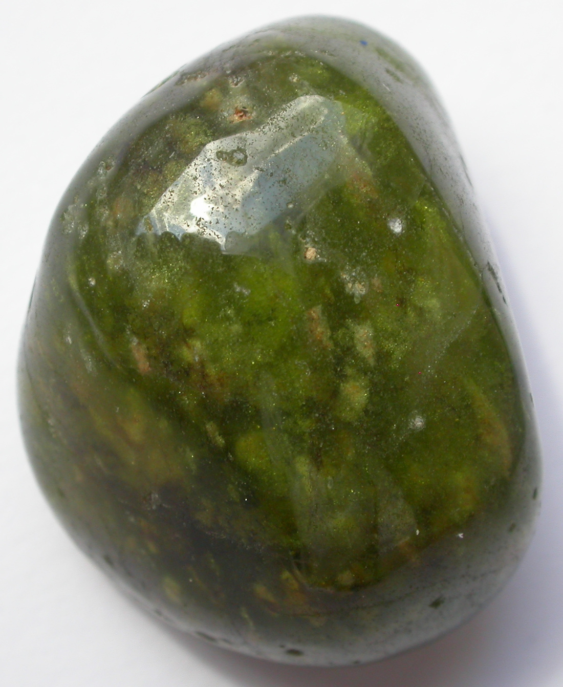 Green Idocrase color stone 
