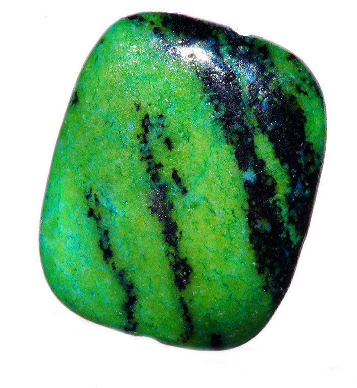 Chrysocolla stone