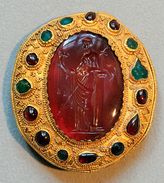 Carnelian intaglio with a Ptolemaic queen