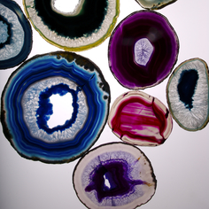 banded Agate gemstones