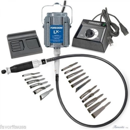A flexible shaft tool for gemstone carving 