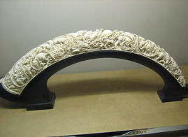 Ivory carving