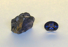 Iolite stone 