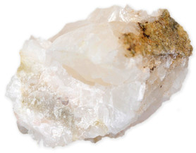 White Giobertite stone