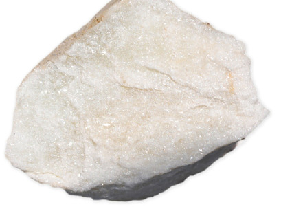 white Cerussite stone