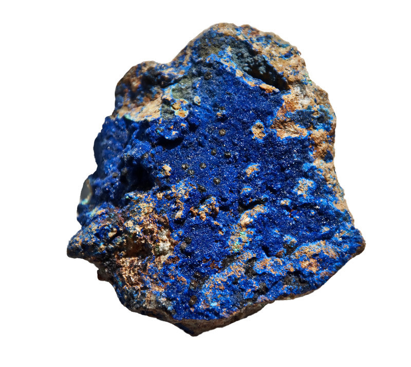 Blue Azurite stone