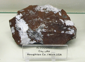 brown Algodonite stone