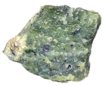 Fayalite stone from olivine mineral family 