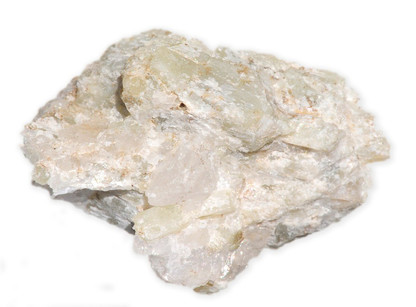 white Cerussite Crystal