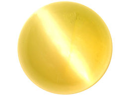 Yellow polished cymophane