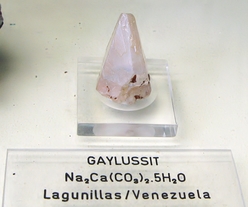 Pink Gaylussite color stone