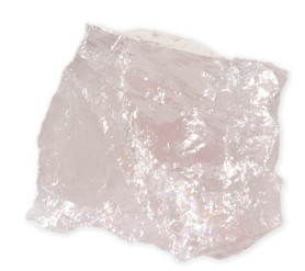 Uncut pink Kunzite stone