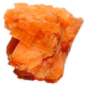 Orange Calcite stone